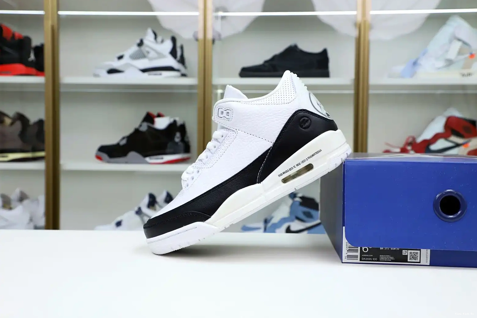 JORDAN DESIGN 'WHITE' 3 AIR X RETRO SP FRAGMENT Kimikick 0816